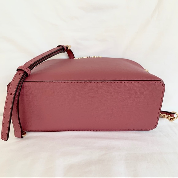 NWT authentic MK leather Cindy Dome crossbody - Picture 4 of 5